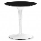 Kartell TipTop Glass Top Side Table
