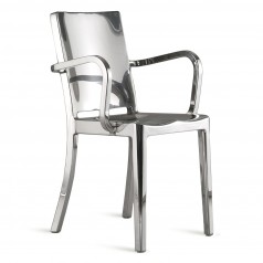 Emeco Hudson Armchair (Polished) - By Philippe Starck
