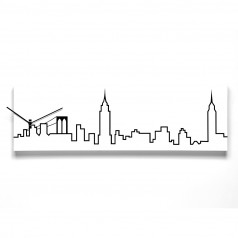 Progetti New York Skyline Wall Clock