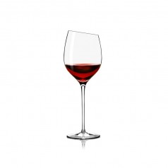Eva Solo angled rim Bordeaux red wine glass, 0.39L