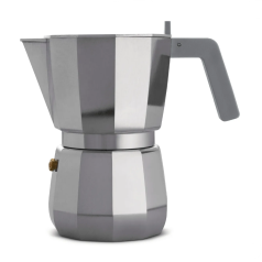 Alessi Moka Espresso Coffee Maker (9-cup Induction Cooking)