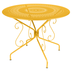 Fermob Montmartre Round Table (Ø96cm) - Honey (Smooth)