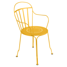 Fermob Louvre Armchair (Stacking) - Honey (smooth)