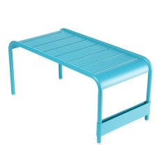 Fermob Luxembourg Large Low Table Bench - Turquoise
