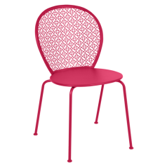 Fermob LORETTE Stacking Metal Garden Chair - Pink praline | 2 LEFT!