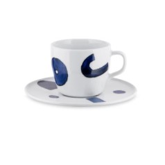 Alessi Itsumo - Yunoki Ware Drip Coffee Cup with Saucer