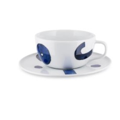 Alessi Itsumo - Yunoki Ware Teacup with Saucer