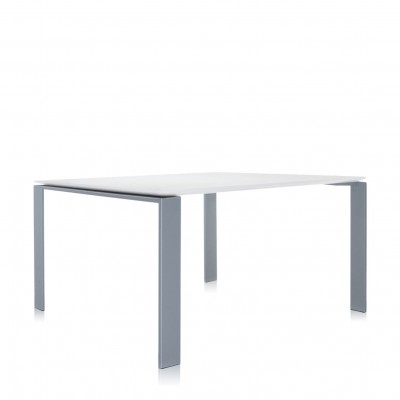 Kartell Four Square Table (128x128cm) - Scratch Proof Laminate Top