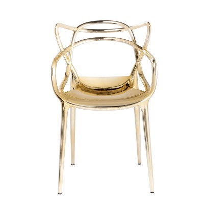 Kartell Masters Chair - Special Metallic Versions (Gold, Copper, Chrome, Titanium)