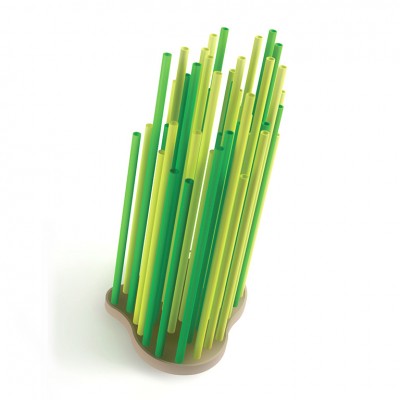 Progetti Zolla Umbrella Stand - Coloured Bamboo Shaped Tubes