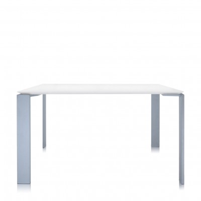 Kartell Four Square Table (128x128cm) - Soft Touch Laminate Top