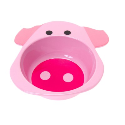 Present Time JIP child's pink PIG bowl