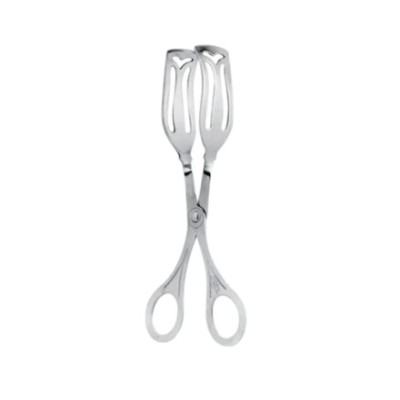 Alessi Pastry Tongs | Mirror-polished Stainless Steel
