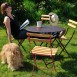 Fermob Bistro Natural Folding Chair - 25 Vibrant Lacquered Colours