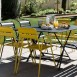Fermob CARGO Square Folding Table (128cm) | Sits 8 Guests