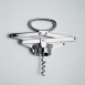 Officina Alessi Socrates Corkscrew - 18/10 Stainless Steel, Mirror Polished
