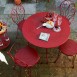 Fermob Montmartre Round Table (Ø96cm) - With Parasol Hole
