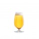 Eva Solo Small Beer Glass angular rim 35cl ea (Set of 2) - Dishwasher Safe