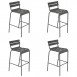 Fermob Luxembourg High Bar Chairs (Set of 4) - FREE Shipping