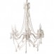 Present Time Gypsy White Chandelier Lamp