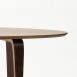 Cherner oval classic walnut table