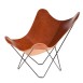Cuero Leather Butterfly Chair - Pampa Mariposa
