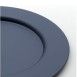 Alessi Round Placemat 5100DAZ 30cm dia. matt blue stainless steel