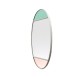Magis Vitrail Oval Dressing Mirror 50x60cm by Inga Sempe